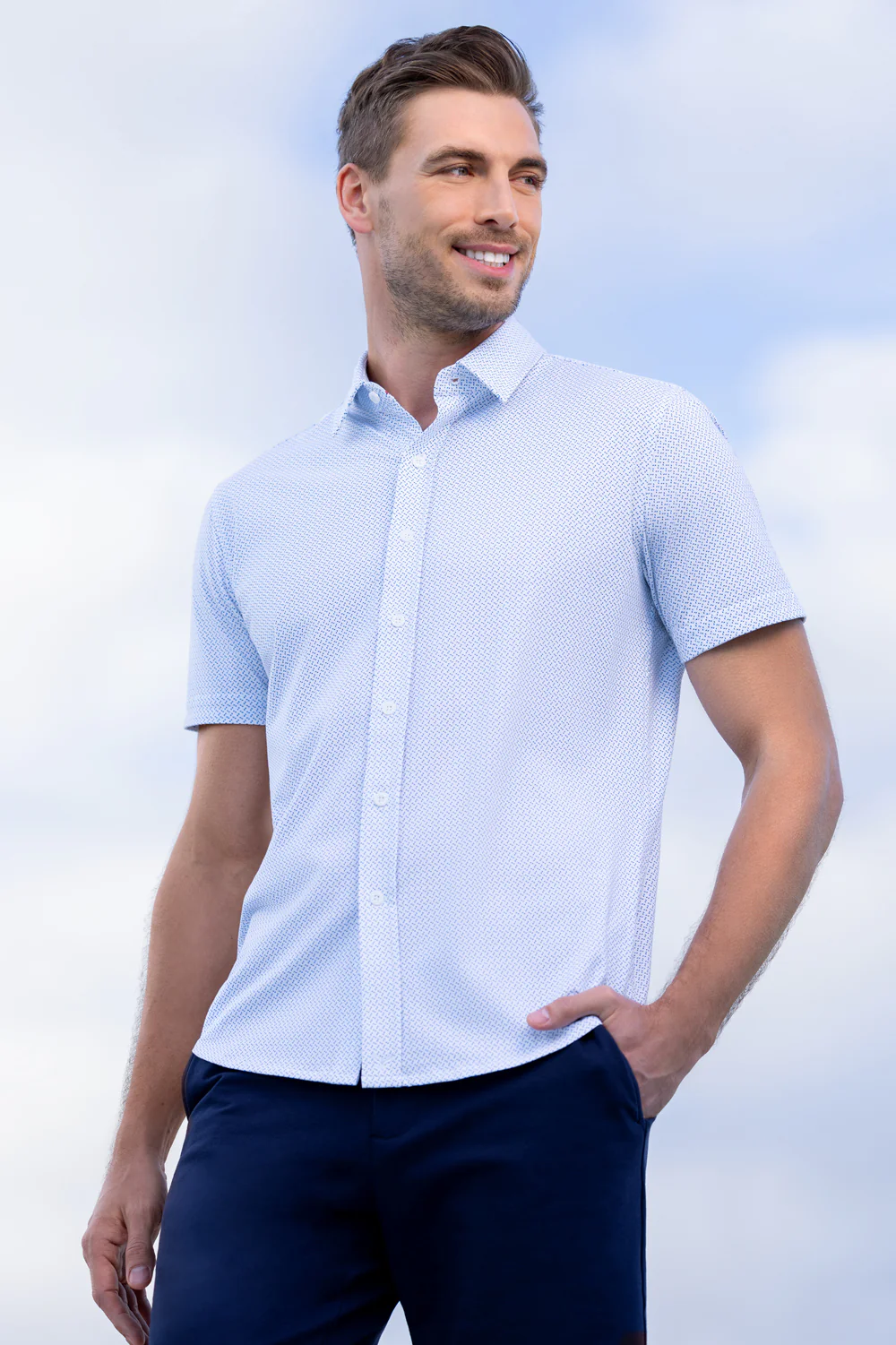 Earnest In White Blue - Image 7