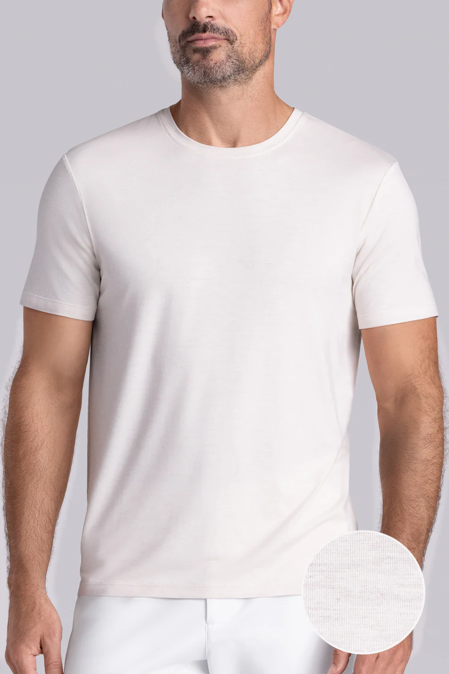 Fundamental in Natural White Heather