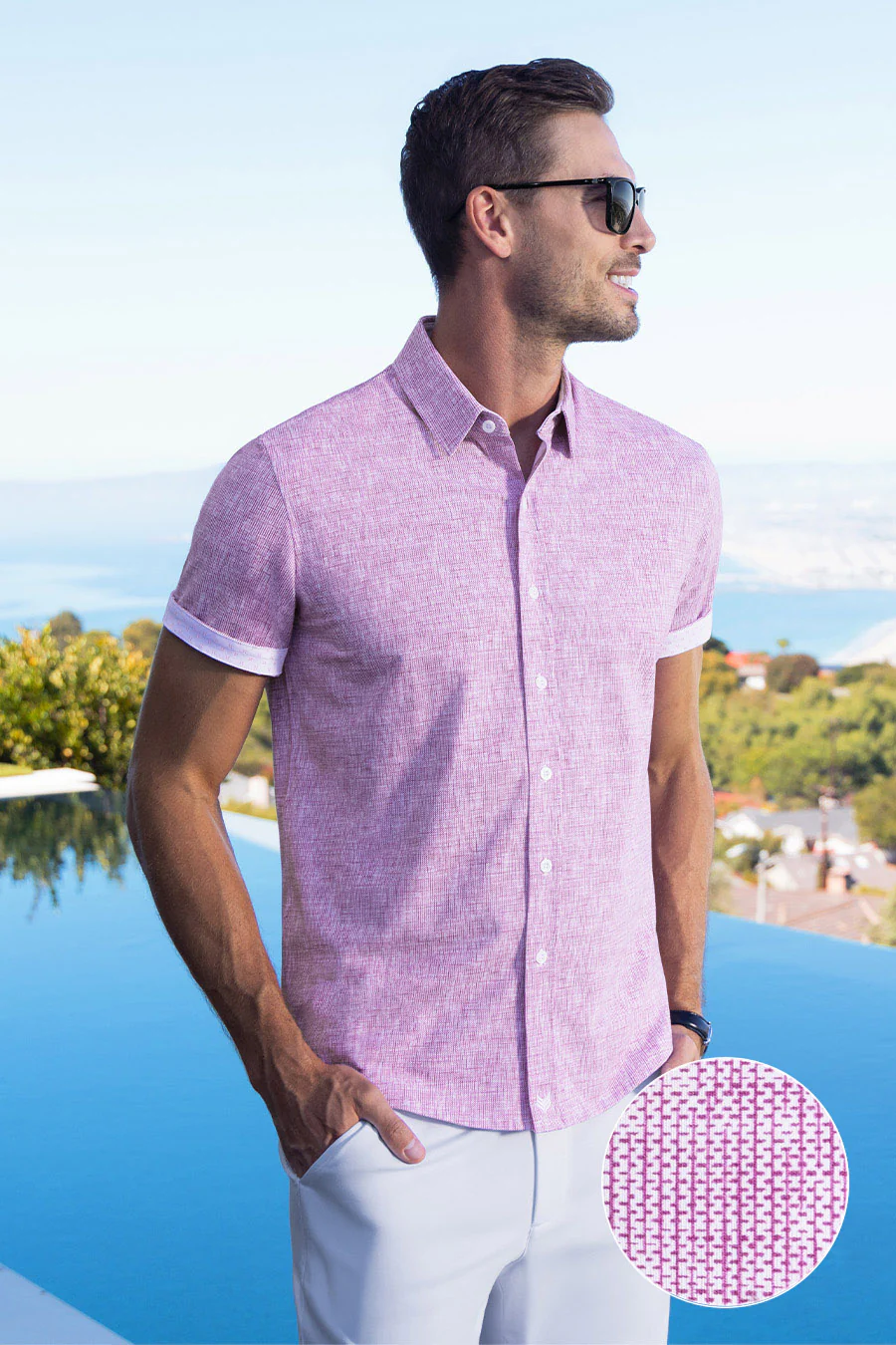 Horizon in Magenta