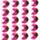 Pointillist In Red - Image 8