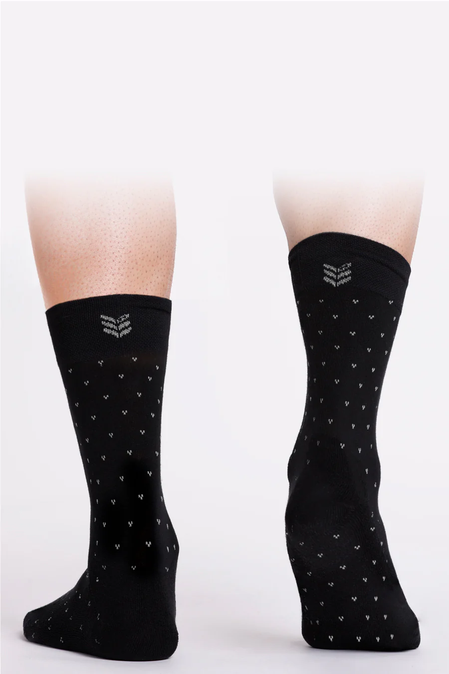 Step In Style Socks In Black Charcoal 3 Pack - Image 3
