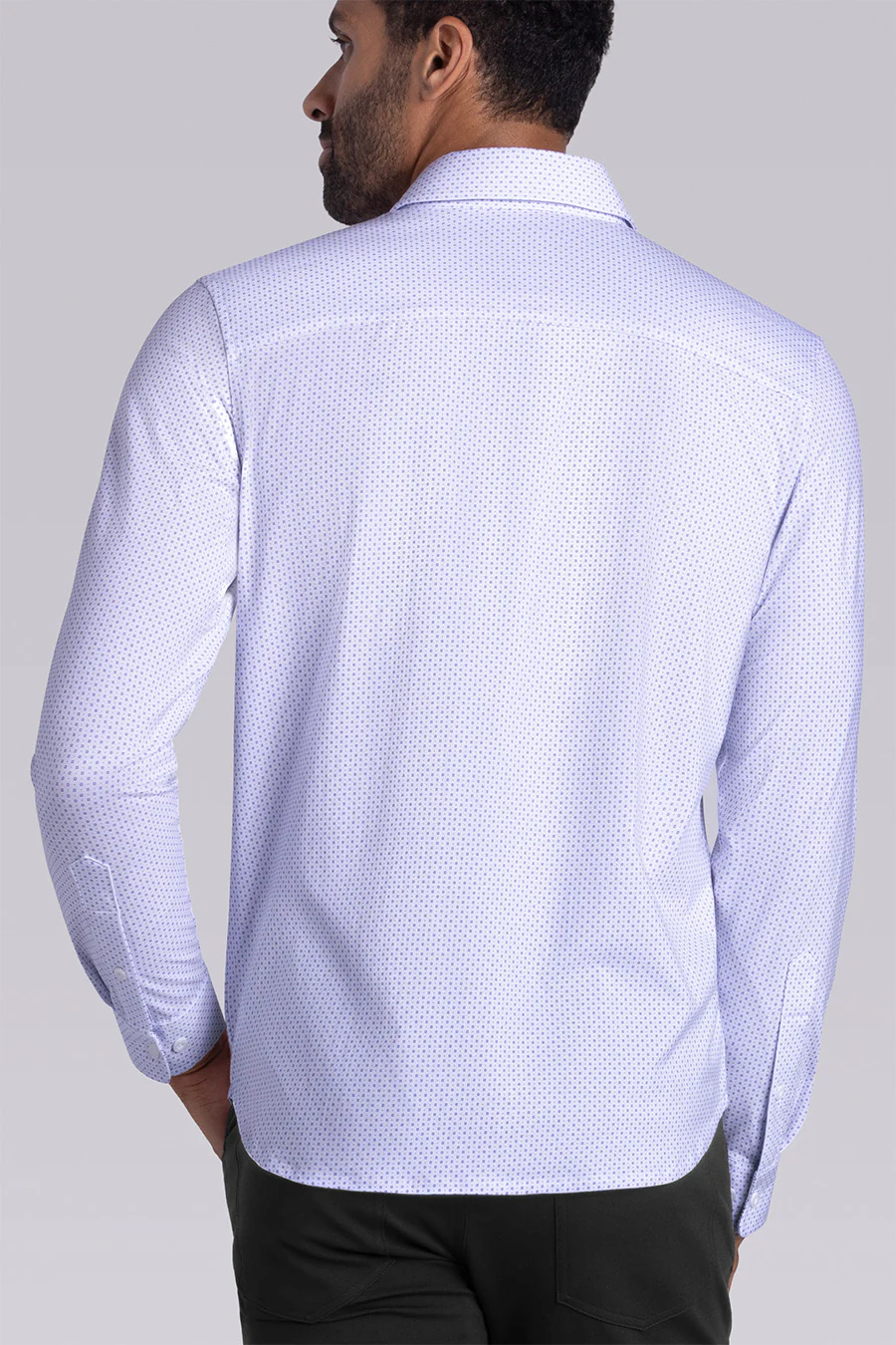 Vivacious In White Purple - Image 3